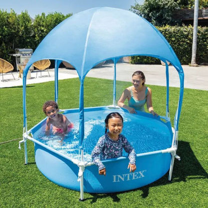 Image de PISCINE AVEC PARASOL 1.83M 28209NP