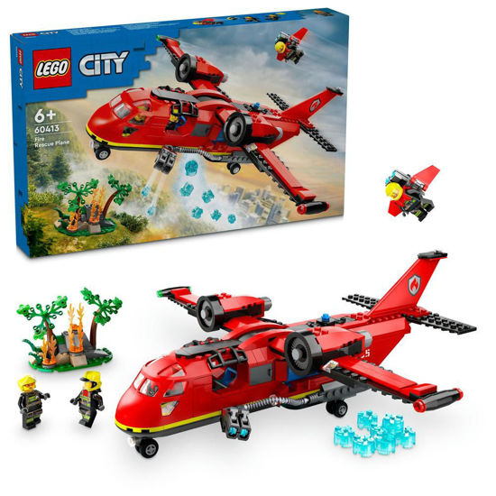Image de LEGO L'AVION DE SAUVAGE DES POMPIERS 60413