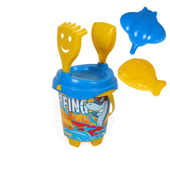 Image de SEAU DE PLAGE SHARK + ACCESSOIRE 311083