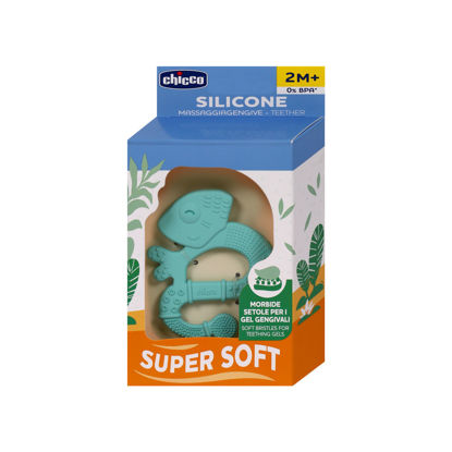 Image de CHIC ANNEAU DENTITION IGUANE 2M+ BLEU