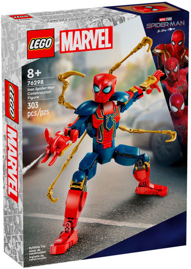 Image de LEGO FIGURINE D'IRON  DE SPIDERMAN A CONSTRUIRE 76298
