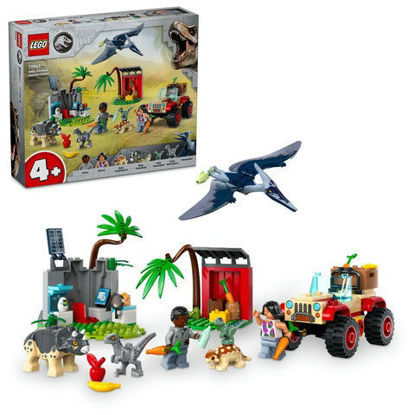 Image de LEGO LE CENTRE DE SAUVETAGE DES BEBES DINOSAURES 76963