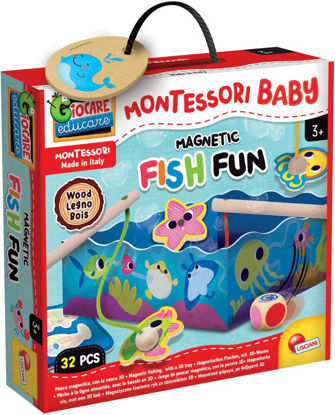 Image de Montessori Baby Magnetic La Pêche à la ligne aimantée 98354