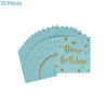 Image de PAPIER SERVIETTE DORE