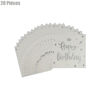 Image de PAPIER SERVIETTE DORE