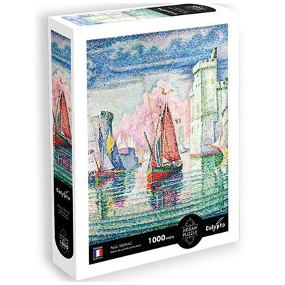 Image de PUZZLE 1 000 pièces - Entrée du port de La Rochelle - Paul Signac