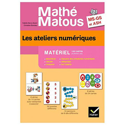 Image de Les ateliers numériques MS-GS et ASH Mathé-matous - Matériel 100 cartes