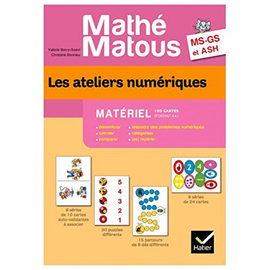 Image de Les ateliers numériques MS-GS et ASH Mathé-matous - Matériel 100 cartes