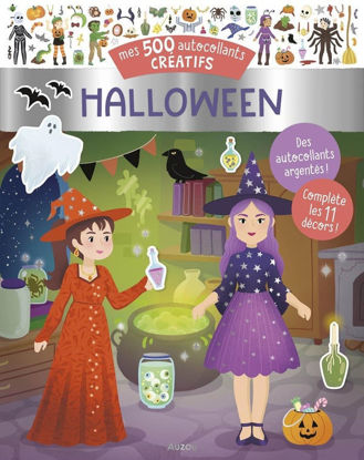Image de MES 500 AUTOCOLLANTS CREATIFS HALLOWEEN