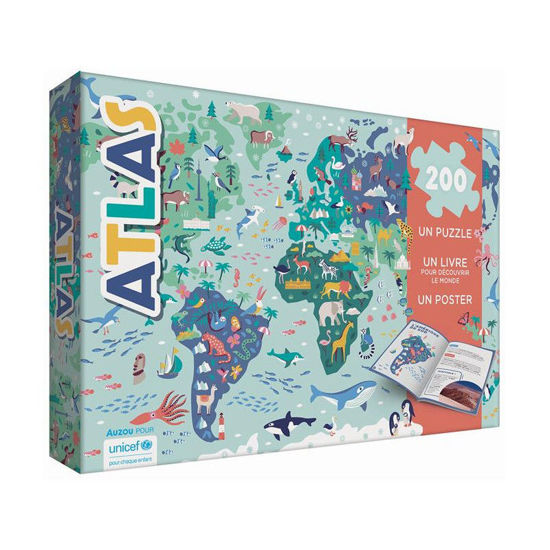 Image de Atlas : un puzzle - un livre - un poster
