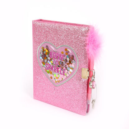 Image de BOM TO SPARKLE GLIITER JOURNAL AND PEN
