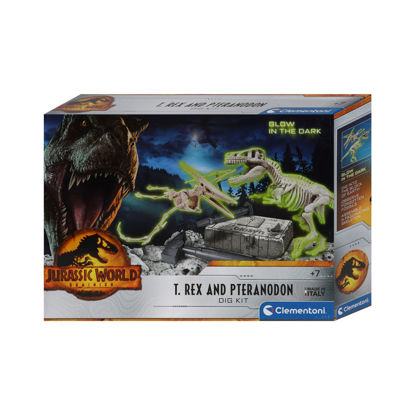 Image de KIT D'EXCAVATION T REX & PTERANODON -LUMINEUX
