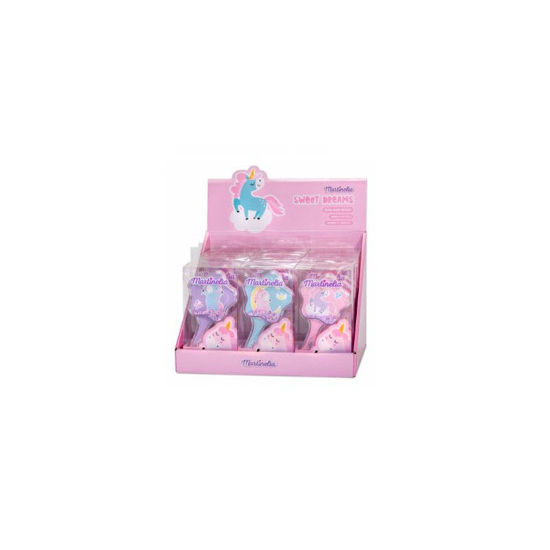 Image de MARTNIELIA GLITTERY HAIR BRUSH UNICORN