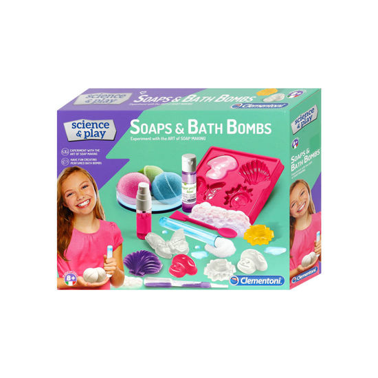 Image de KIT D'EXPERIEMENTATION DE SAVON ET BOMBE DE BAIN POUR ENFANT