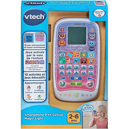 Image de LE SMARTPHONE PTIT GENIUS MAGIC LIGHT ROSE 529255