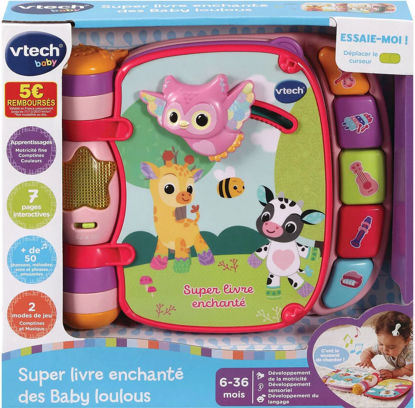 Image de SUPER LIVRE ENCHANTE DES BABY LOULOUS BLEU