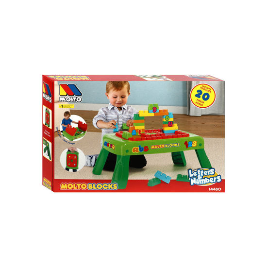 Image de MOLTO BLOCKS TABLE 20 PCS
