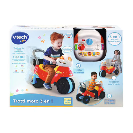 Image de TROTTI MOTO 3 EN 1 TROTTEUR BEBE 529485