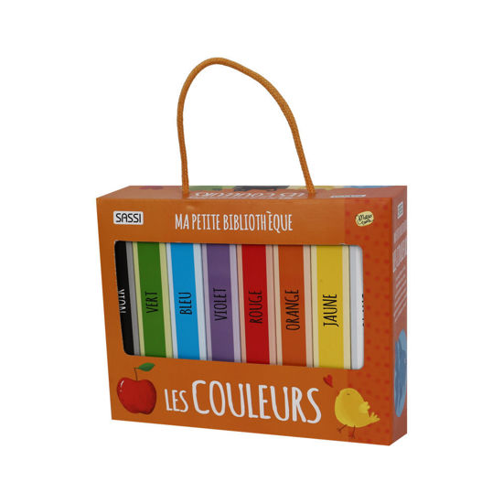 Image de Ma petite bibliothèque. Les couleurs