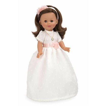 Image de POUPEE COMMUNION BRUNE 42 CM 65347