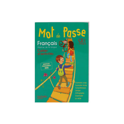 Image de MOT PASSE FRANCAIS CE1 CAHIER