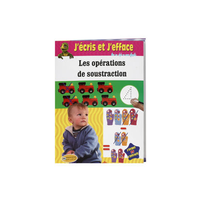 Image de J'ECRIS ET J'EFFACE LES OPERATIONS DE SOUSTRACTION