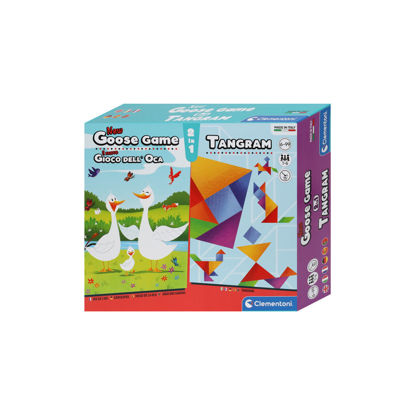 Image de Clementoni Goose Game + Tangram Goose Game