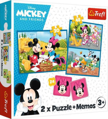 Image de Puzzles 2in1 MEMOS DISNEY FROZEN  93344