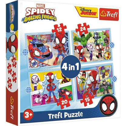 Image de Puzzles 4in1 Spiday and his Amazing