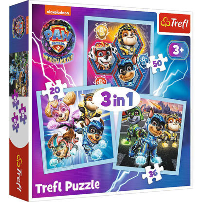 Image de PUZZLE 3 EN 1 VACOM PAW PATROL 34869