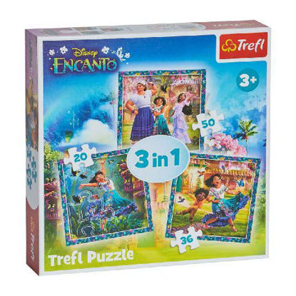 Image de Puzzles 3in1 Heroes of the magical Encanto 34866