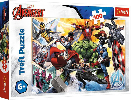 Image de Puzzles  100 Marvel The Avengers 16431