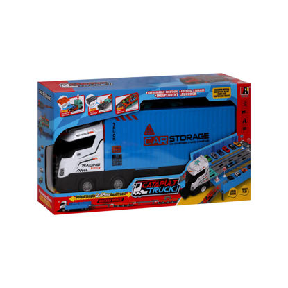 Image de CAMION AVEC 6 VOITURES E6105