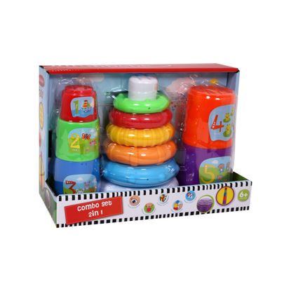 Image de ENSEMBLE JOUET POUR BEBE 2 EN 1
