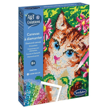 Image de ART CREATION CANEVA A DIAMANTER CHATON