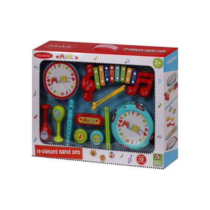Image de ENSEMBLE INSTRUMENTS MUSICAUX DE 13 PIECES