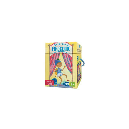 Image de PUZZLE 30 PCS + LIVRE + PINOCCHIO