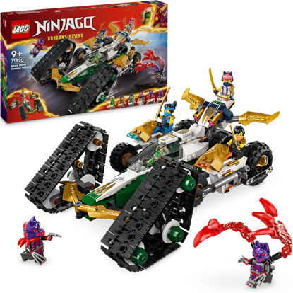 Image de LEGO LE VEHICULE COMBINE DE L'EQUIPE DE NINJAS 71820
