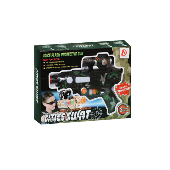 Image de PISTOLET MUSICAL ET LUMINEUX AVEC PROJECTION