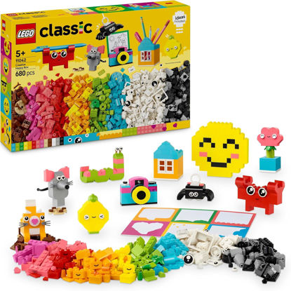 Image de LEGO LA BOITE CREATIVE DU BONHEUR 11042