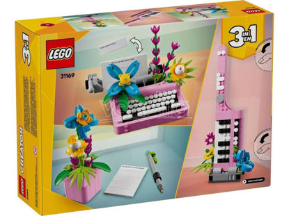 Image de LA MACHINE A ECRIRE AVEC DES FLEURS 31169