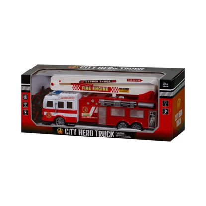 Image de CAMION POMPIER R/C MUSICAL ET LUMINEUX