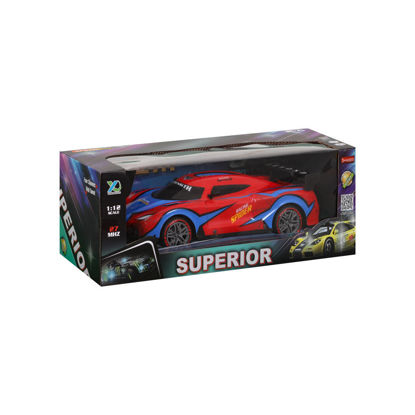 Image de VOITURE SPIDERMAN LUMINEUSE AVEC BATTERIE ET CHARGEUR USB