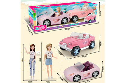 Image de RH 2PCS FREE WHEEL CAR AND 2 PCS JOINT DOLL SET