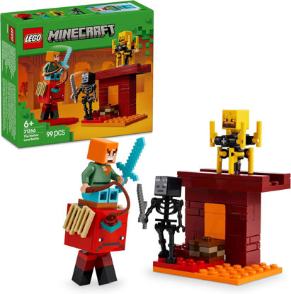 Image de LEGO LA BATAILLE DE LA LAVE DU NETHER 21266