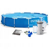Image de PISCINE INTEX  hors-sol bleu avec épurateur 366 x 76 cmREF:28212