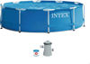 Image de SWIMMING PISCINE INTEX 305 x 76 cm bleu avec épurateur REF:28202