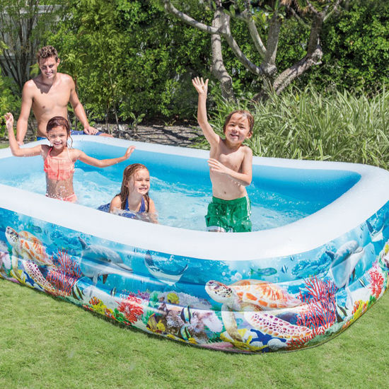 Image de PISCINE POISSON FAMILLE INTEX  58485NP (L)305 x (l)183 x (h)56cm
