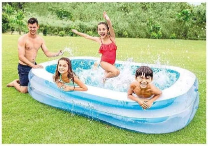 Image de SWIMMING INTEX 56483  260 cm x 175 cm x 56 cm